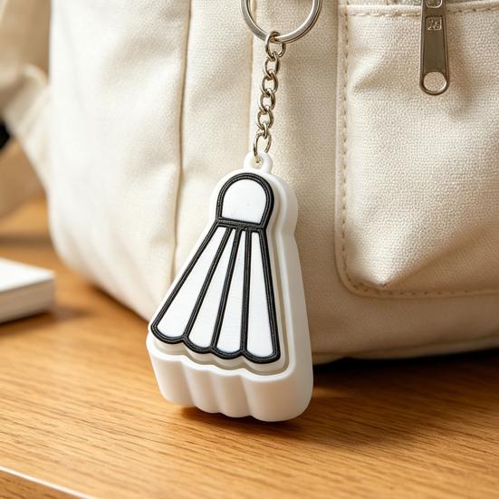 Keychain Pendant 3D Printing Precision Texture Football Basketball Tennis Sport Themed Key Chain Stress Relief