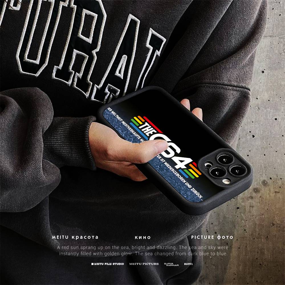 С-Commodore 64 Силиконовый чехол для телефона для iPhone 17 Pro Max 16 15 14 13 12 11 Plus 17 Air