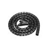 Spiral Cable Duct Cable Organizer Collector Holder Black 1.5m