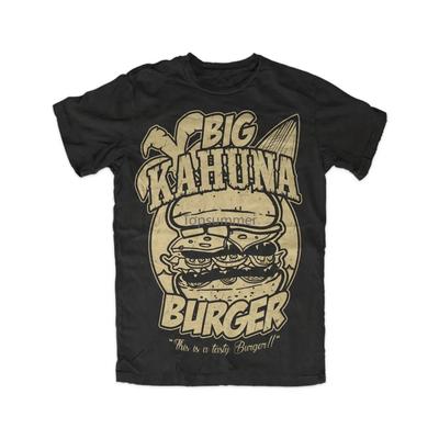 Футболка Big Kahuna Burger M2 с изображением Жюля Уинфилда Тарантино из фильма «Криминальное чтиво», футболка с рукавом, летняя мужская футболка, топы, одежда