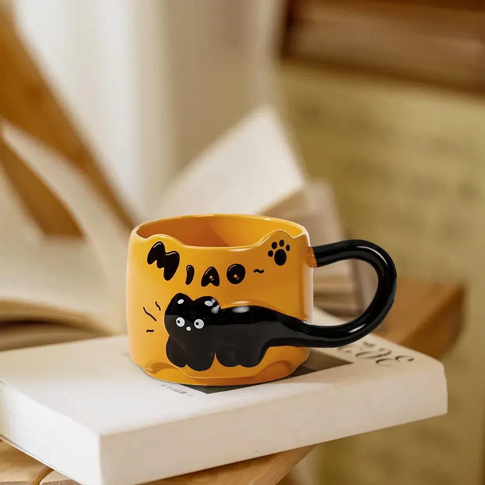 Creative Mug 380ml-Cute Cat Ceramic Cup