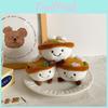 Plush Egg Noodle Toy With Cute Cartoon Design For Kids Backpack Decor