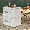 Outdoor Camping Folding Storage Box 30L Large Capacity Car Storage Food Box Outdoor Travel Picnic Storage Bin Camping Equipment