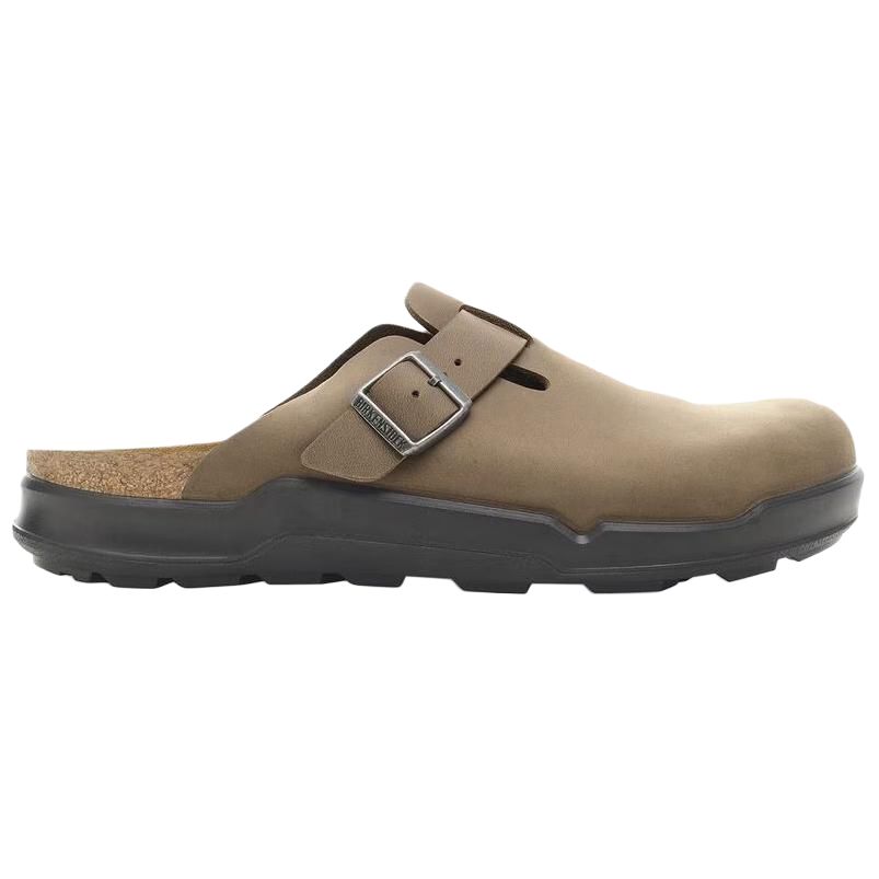 Birkenstock Бостонские износостойкие закрытые тапочки унисекс, коричневые 1029589