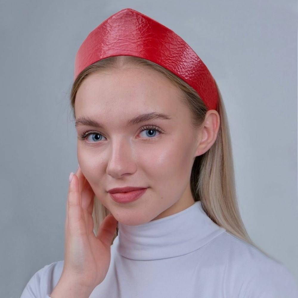 Кожаная женская повязка на голову Регулируемый обруч для волос Винтажная корона Повязка на голову Женские головные уборы