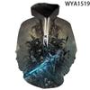 Весенне-осенние игры Warcraft, мужские и женские толстовки с 3D принтом, модная уличная одежда, повседневные мужские толстовки с длинными рукавами, негабаритные топы