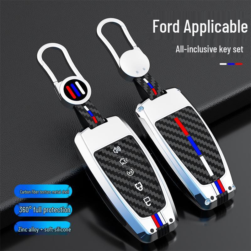 Ford Edge L Mondeo Focus Escort Explorer Key Case with Metal Buckle