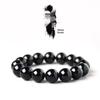 Высококачественный браслет из обсидиана: Унисекс Талисман на удачу и процветание