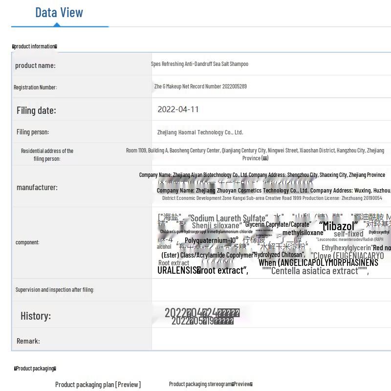 Spes Hair Care Spring Gift Set