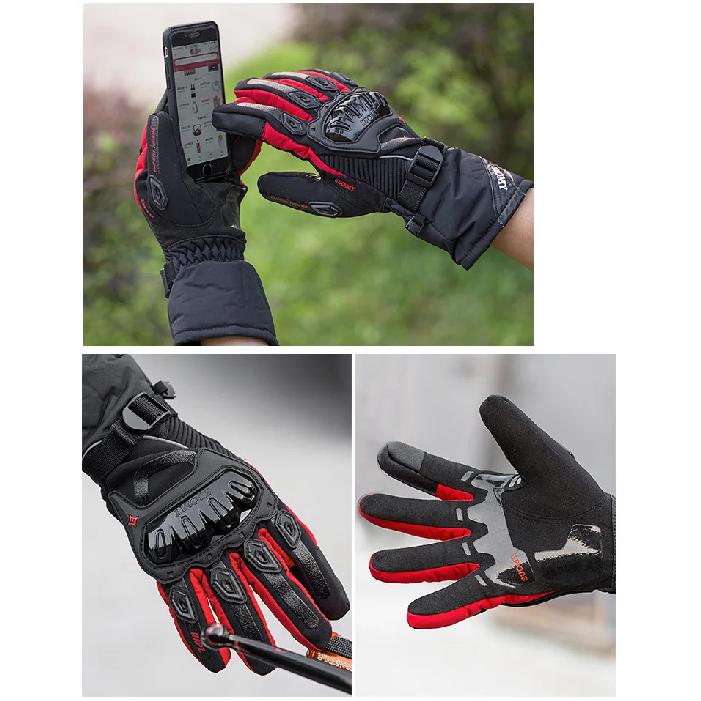 Winter Motorcycle Gloves Windproof Waterproof Guantes Men Motorbike Riding Gloves Touch Screen Motocross Gloves Guantes Moto