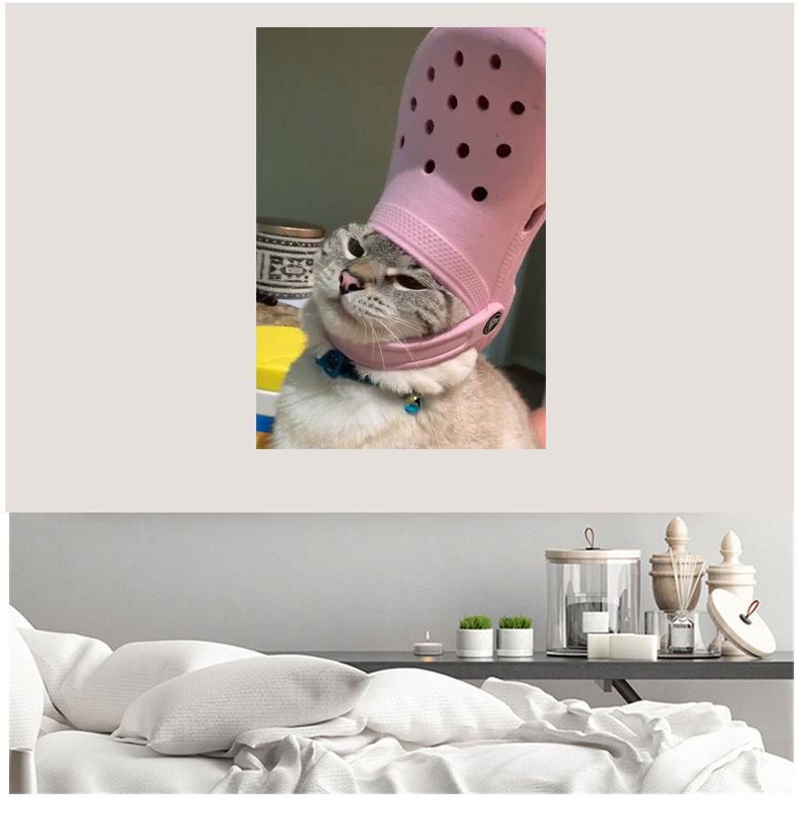 Все алмазы 5D DIY Алмазная картина «Тапочка Кошка» Алмазная вышивка Подарок Вышивка крестом Мозаика Жизнь