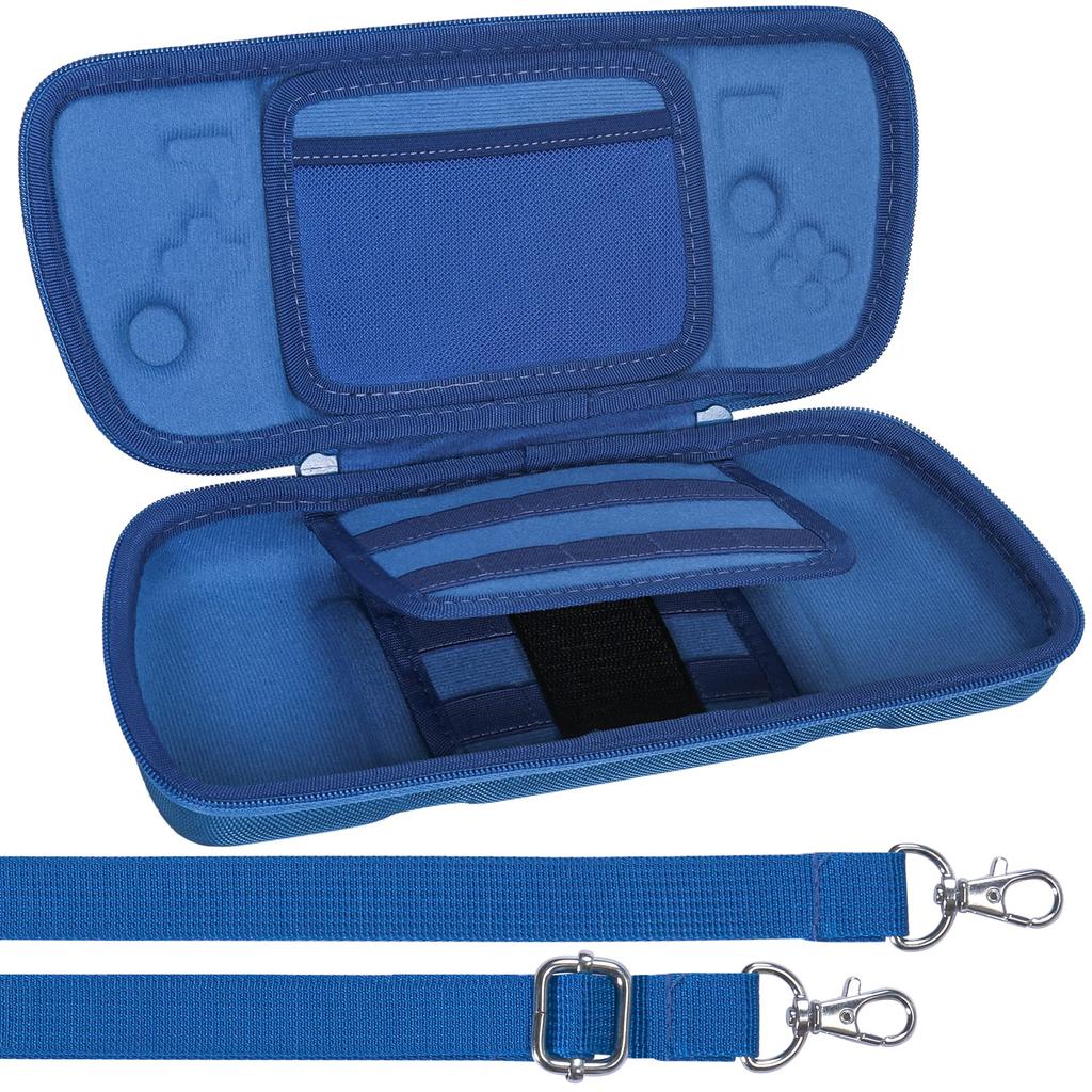 Специализированное хранилище Совместимый контроллер Hori Grip для Nintendo Switch Split Pad Blue [чехол Aenllosi] Pro/Compact (Только случай)