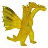 CCP Серия средних размеров Производство контента персонажей Godzilla EX Godzilla King Ghidorah King Ghidorah Прозрачный желтый Примерно 130 мм Фигурка из ПВХ (КПК)
