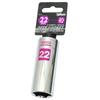 GISUKE Deep Socket 12.7mm Square 22mm SD4-22