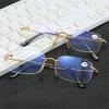 Fashion Anti-blue Light Far Sight Bifocal Spectacle Reading Glasses Eyewear Presbyopia Eyeglasses