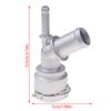1J0122291B Aluminum Coolant Water Outlet Flange Connector Fit For A3 Golf Mk4 Bora Beetle Octavia Seat Leon 98-05