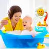 Baby bath toys toddler bath shower bathtub toys with sunflower shower 3 water spray heads baby bathtub toys
