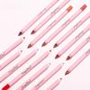 Карандаш для губ Водостойкая матовая матовая бобовая паста Color Hook Line Lip Lipstick Pen Пена-карандаш Не выцветает Карандаш для губ