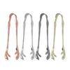 Claw Ice Tong Stainless Steel Hand Polished Eagle Claw Shape Ice Tongs for Bar Home Use
