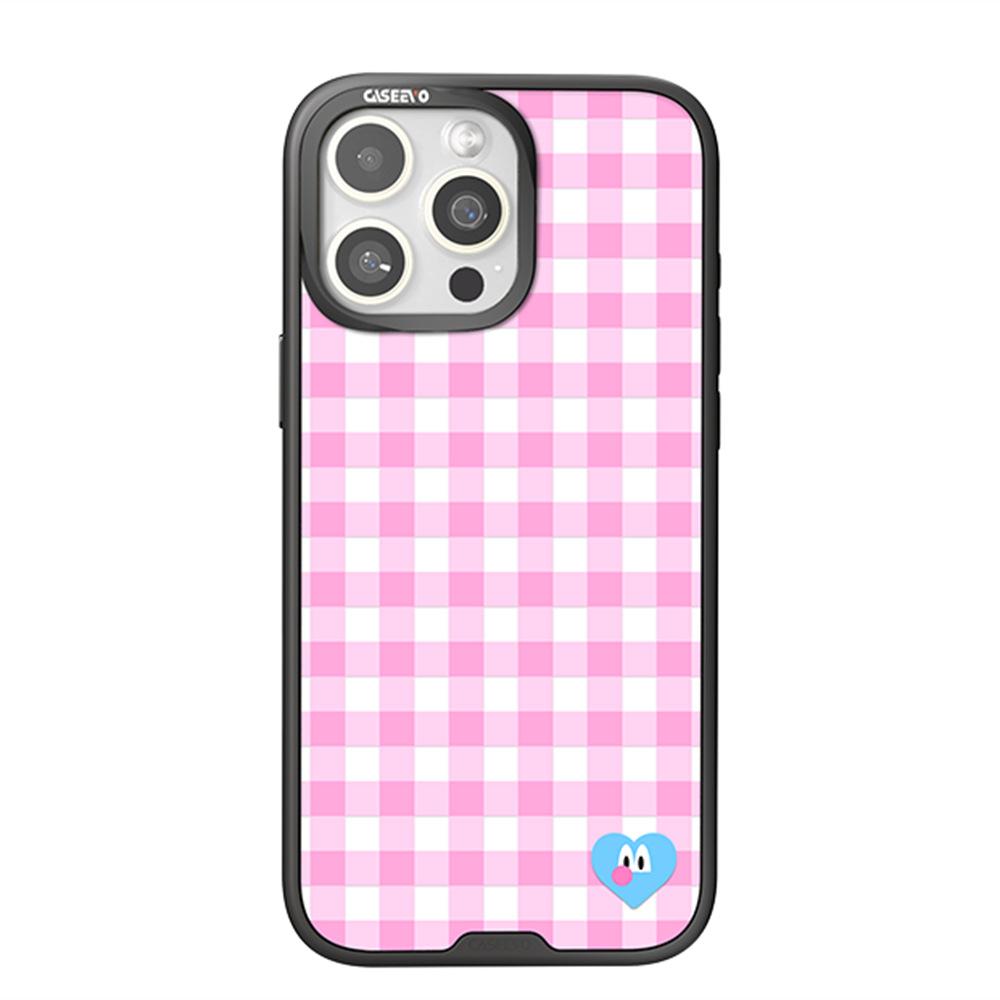 CASEEVO For iPhone 16 Pro Case Compatible with MagSafe TPU Acrylic Magnetic Phone Cover with Detachable Grid Backplate