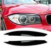 Для BMW 1 серии E81 E82 E87 E88 2004-2014 Накладки на фары "брови" Накладки на веки Декоративные накладки Модификация экстерьера Тюнинг Аксессуары Комплект обвеса