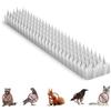 10/20Pcs Strips Bird Spike Repellent Plastic Bird Control Spikes Anti Pigeons Away Spikes