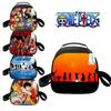 Customizable Cartoon Anime One Piece Lunch Box Cute Round Lunch Bag With Thermal Insulation Portable And Convenient