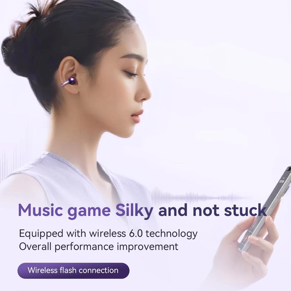 Xiaomi OWS Earclip Type Bluetooth Earphone Wireless Headset LED Digital Display Mega Bass 9D Surround Sound Game Low-delay For iPhone