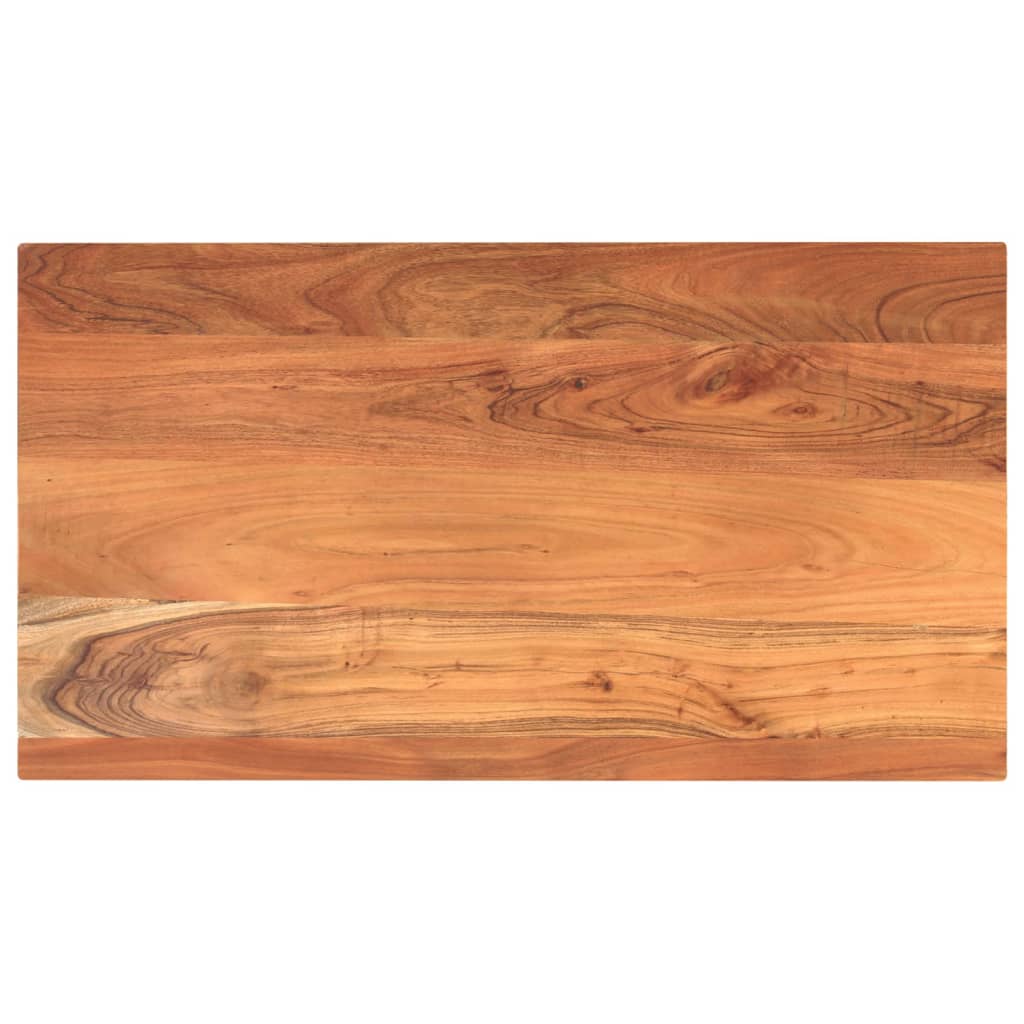 Vidaxl Blat Stołu, 110X60X2,5 Cm, Prostokątny, Lite Drewno Akacjowe