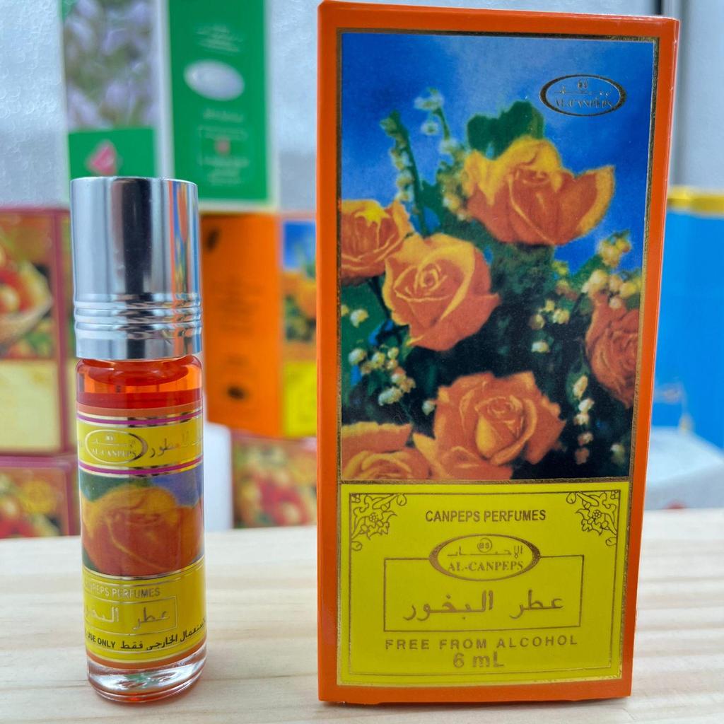Dubai Essential Oil Perfume: 6ml Alcohol-Free Roll-On for Middle East Market