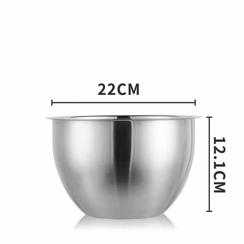 Qiiwei Stainless Steel Deep Mixing Bowl