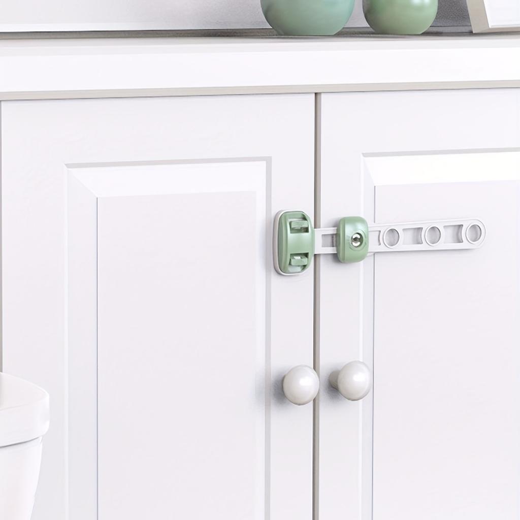 1pc- Child Safety Lock, Baby Drawer Lock, Protective Cabinet, Anti Pinch Refrigerator Latch, Child Safety Door Lock