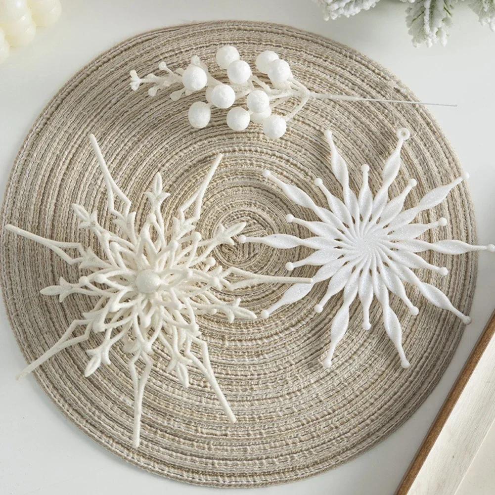 Vivid Christmas Scene Pendant for Tree Decoration Home Bedroom Backyard Venue - Festive Holiday Ornament