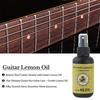 Чистка гитары Интегрированная полировка лимонным маслом Чистка струн гитары Используется для чистки гитары и ухода за инструментом