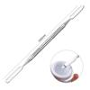 Stainless Steel Dual Heads Spatula Mixing Stick Foundation Mixing Make Up Tool