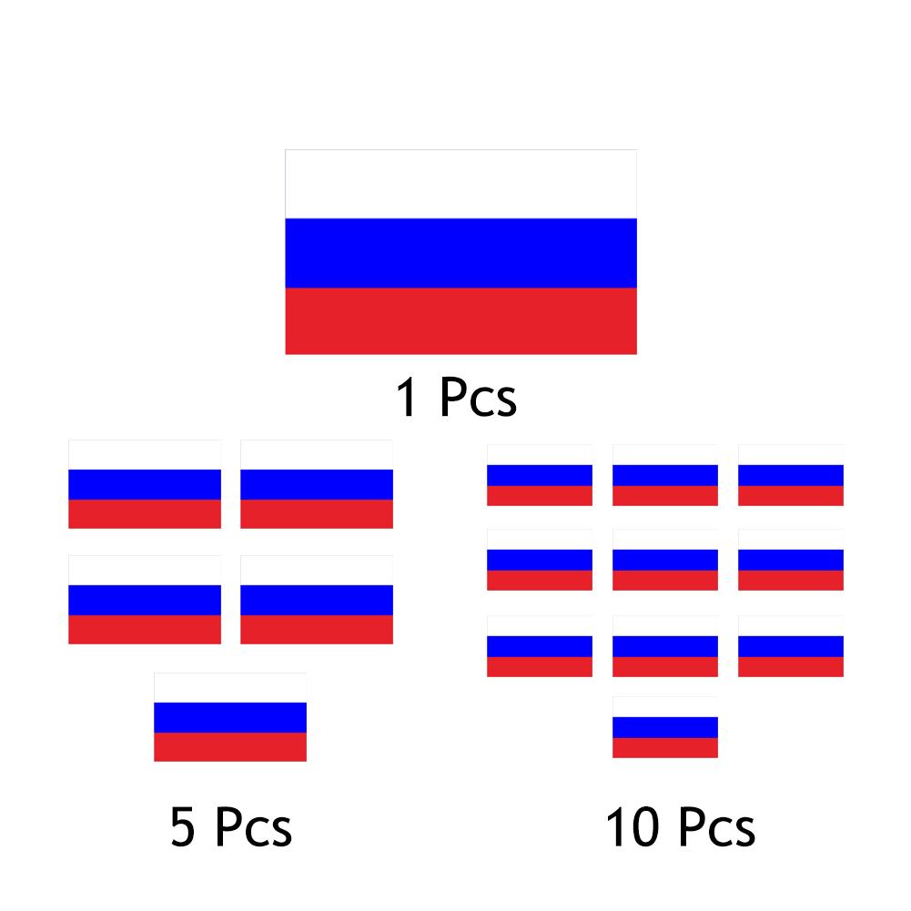 Русский флаг наклейки на автомобиль авто окна бампер багажник наклейки для транспортного средства мотоцикл