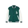 New MLB SS24 Baseball Jacket Unisex Green 3AJPV0141-07GND