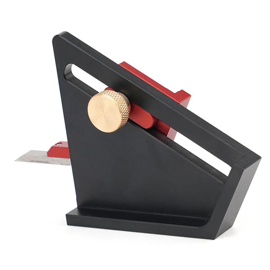 Woodworking Center Finder Scriber 12 Aluminum Alloy Carpentry Sawing Measuring Joint Making Tool