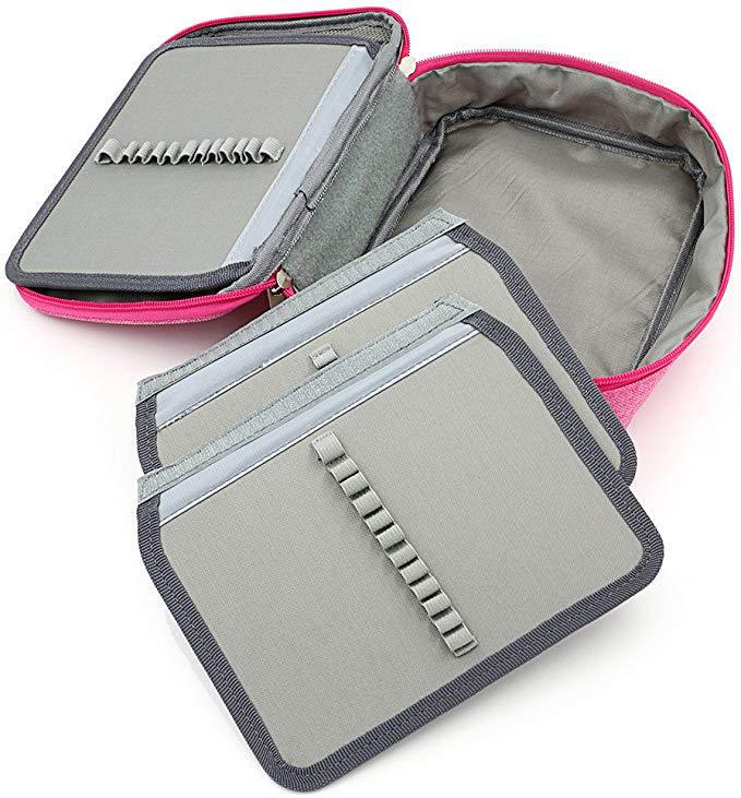 Водонепроницаемый пенал большой вместимости - органайзер для 72 цветов для эскизов и канцелярских принадлежностей для студентов