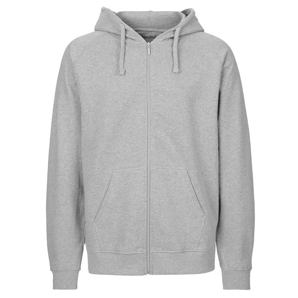 Neutral Mens Full Zip Hoodie