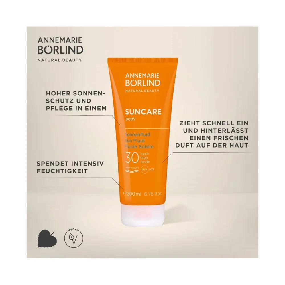 Солнцезащитный флюид Annemarie Börin Sun Care Body, SPF30, 125 мл