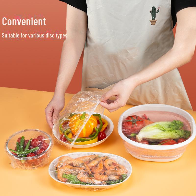 Эластичная одноразовая пластиковая пленка для пищевых продуктов