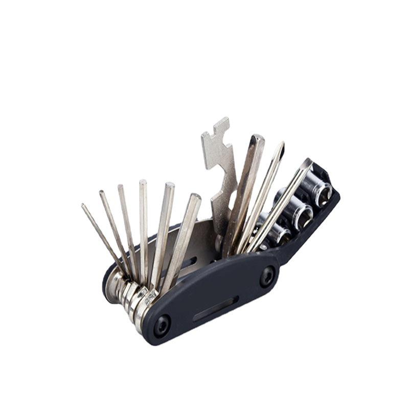 Набор многофункциональных инструментов для ремонта велосипеда 15-в-1