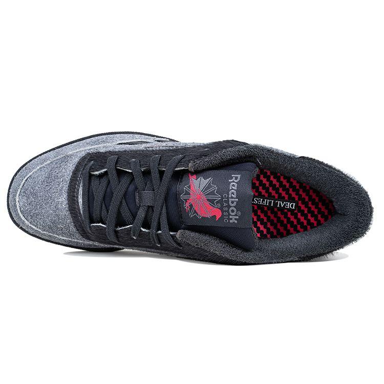 Reebok Кроссовки унисекс Club C Revenge Staple x DEAL серые черные GY0720