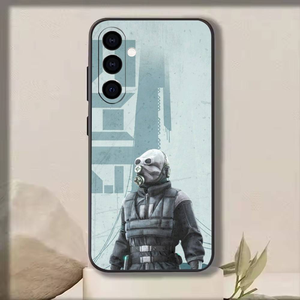 Half-Life Чехол для телефона для Samsung Galaxy A73, A72, A71, A70, A53, A52, A51, Другие Мягкий черный чехол
