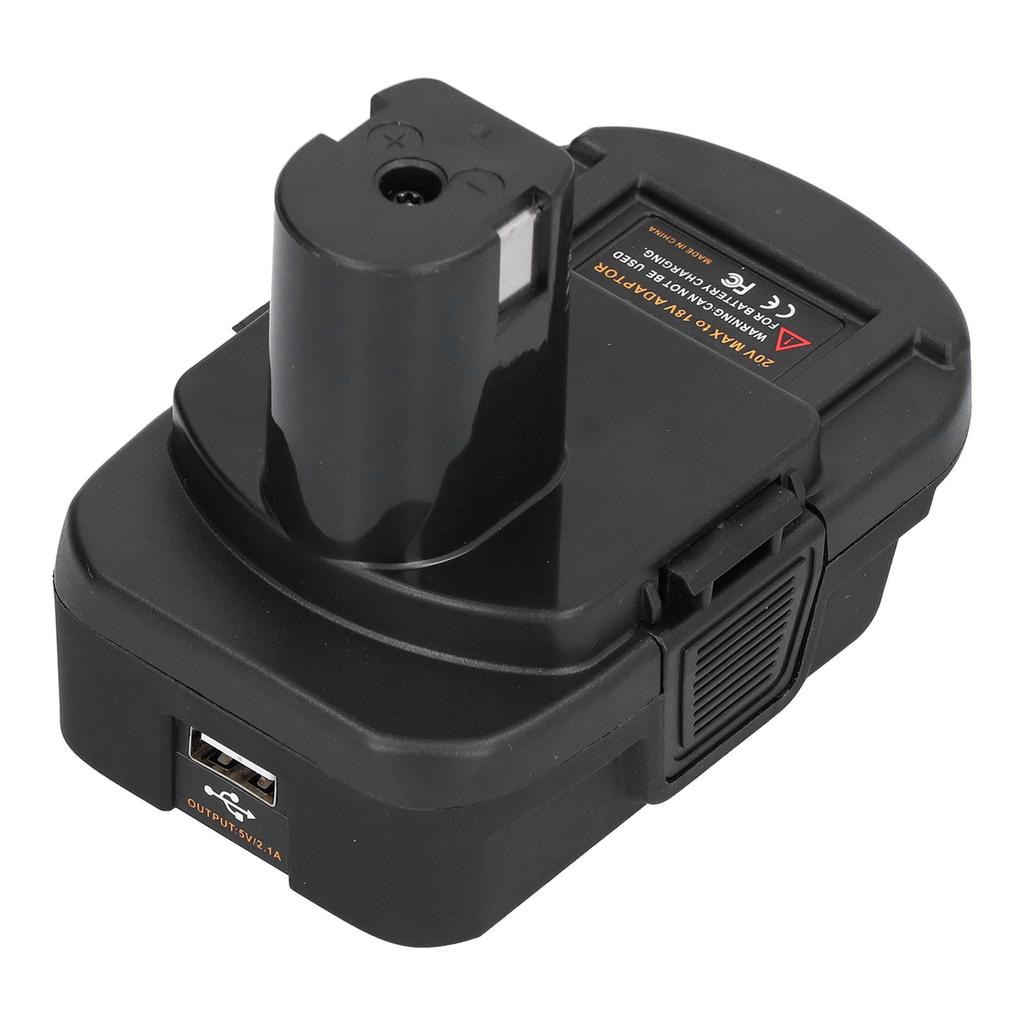 DM18RL Adapter Converter for Milwaukee 20V Lithium Battery DCB200 DCB203 DCB205 DCB206 M18