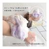 Bloom Smooth Whip Набор из 2 мягких мочалок для тела с пенообразованием для чувствительной кожи 100% кукурузное волокно Слабокислотная мочалка для тела (Серый)