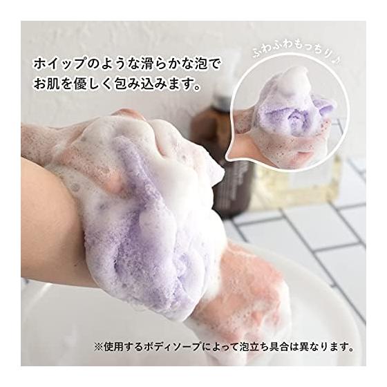 Bloom Smooth Whip Набор из 2 мягких мочалок для тела с пенообразованием для чувствительной кожи 100% кукурузное волокно Слабокислотная мочалка для тела (Серый)