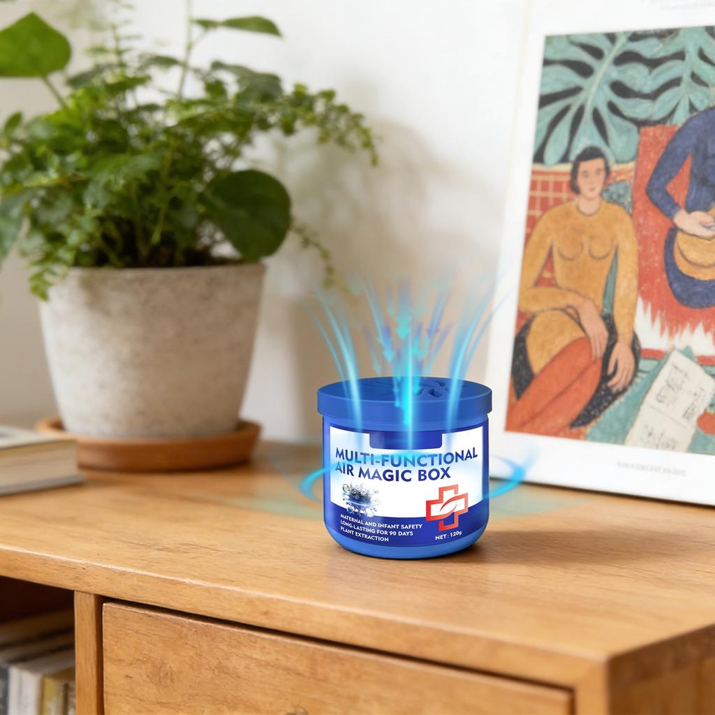 Indoor Purification Removal Box,Plant-Based Multi-Functional Freshener For Bedrooms, Closets & Pet Areas – Easy Placement & Long-Lasting Freshness