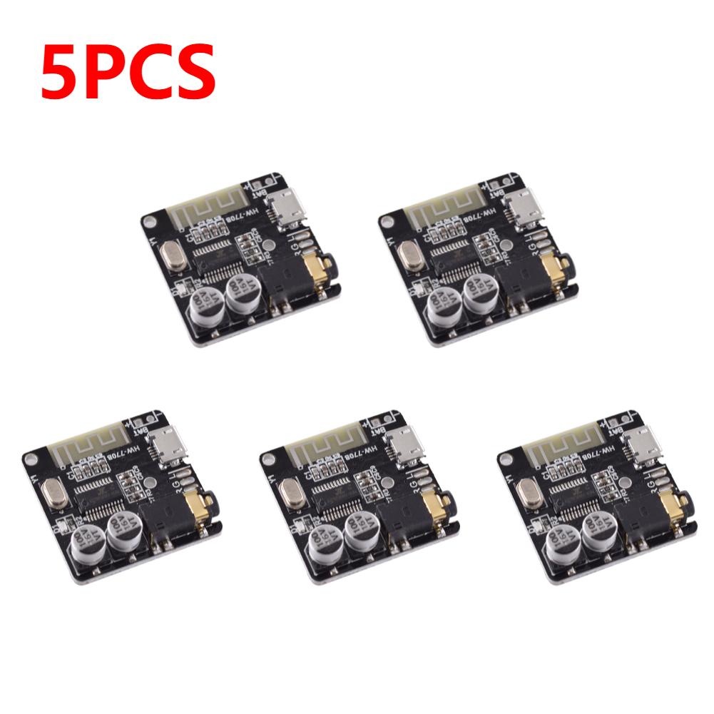 1-20PCS Bluetooth Audio Receiver Board Bluetooth 5.0 MP3 Lossless Decoder Board Wireless Stereo Music Module 3.7-5V XY-BT-Mini